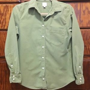 J. Crew boy fit shirt